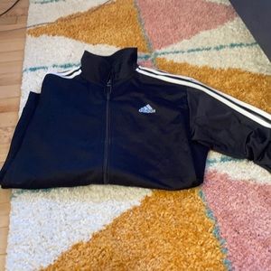 Adidas Warm up Jacket with white stripes